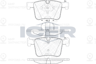 Запчасть ICER 182020