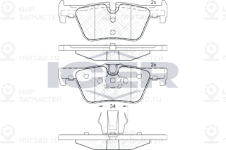 Запчасть ICER 182049