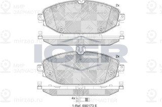 Запчасть ICER 182213