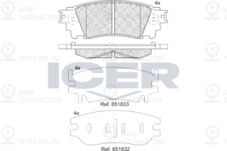 Запчасть ICER 182241