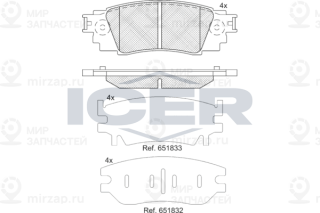 Запчасть ICER 182262