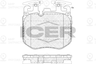 Запчасть ICER 182265