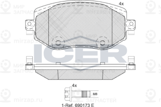 Запчасть ICER 182292