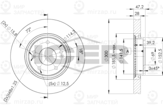 Запчасть ICER 78BD05802