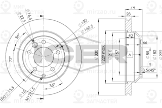 Запчасть ICER 78BD33282