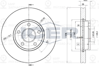 Запчасть ICER 78BD39632