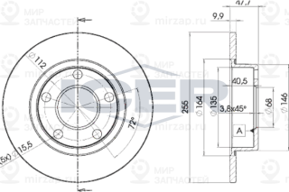 Запчасть ICER 78BD40622