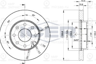 Запчасть ICER 78BD46332