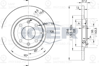 Запчасть ICER 78BD46922