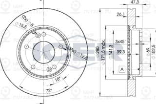 Запчасть ICER 78BD51712