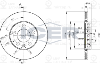 Запчасть ICER 78BD53082