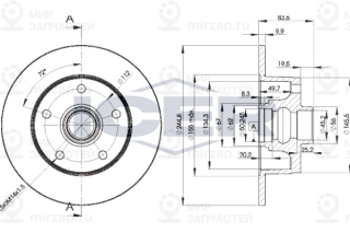 Запчасть ICER 78BD56061