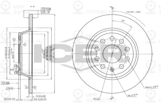 Запчасть ICER 78BD56192