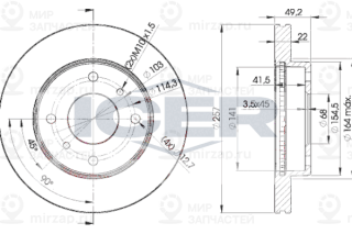 Запчасть ICER 78BD71012