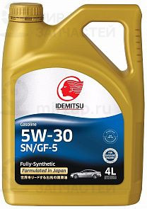 IDEMITSU 5W-30 SN/GF-5 4 л. IDEMITSU 30011328746