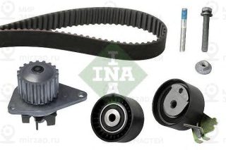 Комплект Ремня Грм Peugeot/Citroen 1.4 16V 03- (С Помпой) INA 530041930