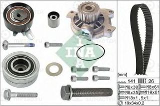 530 0482 30_Р-Кт Ремня Грм С Помпой!\ Vw Crafter 30-50 06> INA 530048230