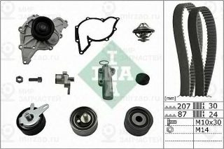 Комплект Ремня Грм Vag 2.5Tdi 97- (С Помпой) INA 530053930
