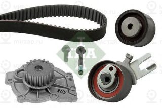 Комплект Ремня Грм Volvo 2.0D/2.4D 01- (С Помпой) INA 530058230