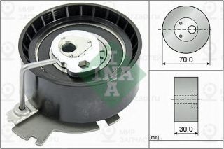 Натяжной ролик ремня ГРМ INA 531063210