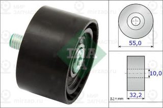 Ролик ремня приводного bmw f01 730 08- INA 532065910