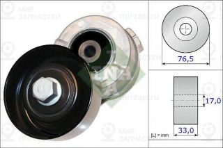 Натяжитель Ремня Приводного Kia Sorento 2.5Crdi 03- INA 534034110