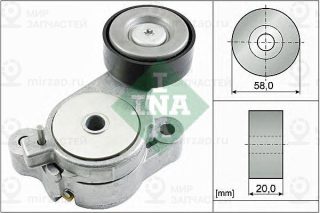 Натяжитель с демпфером INA 534039610