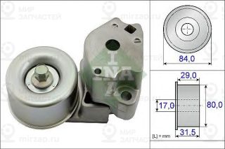 Натяжитель Ремня Приводного Mitsubishi L200 2.5D 05- INA 534047710