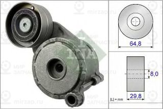 Натяжитель ремня 0-n2293s -ролик mercedes benz gl-class x166 (2012>) INA 534050610