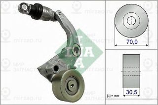 Натяжитель Ремня Honda Civic, Cr-V 11> INA 534053410