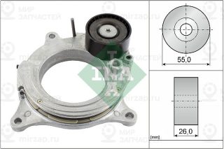 Натяжитель Приводного Ремня Bmw \ Mini 1.5D/2.0D/3.0D 13- INA 534069210