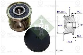 Запчасть INA 535014610
