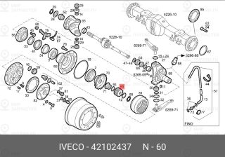 Запчасть IVECO 42102437