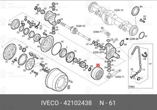 Запчасть IVECO 42102438