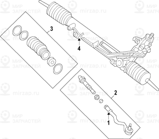 Запчасть BMW 32106788974