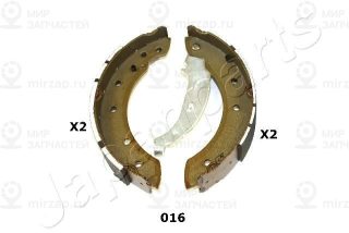 Комплект тормозных колодок JAPANPARTS GF016AF