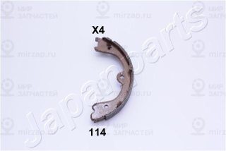 Комплект тормозных колодок стояночной системы JAPANPARTS GF114AF