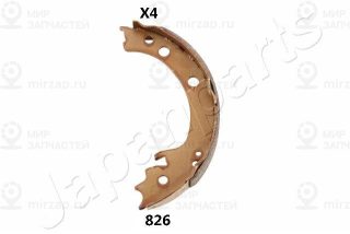 Комплект тормозных колодок стояночной системы JAPANPARTS GF826AF