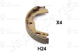Комплект тормозных колодок стояночной системы JAPANPARTS GFH24AF