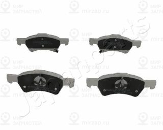 Комплект тормозных колодок (дисковый тормоз) JAPANPARTS PA002AF