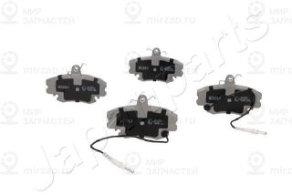 Комплект тормозных колодок (дисковый тормоз) JAPANPARTS PA0037AF