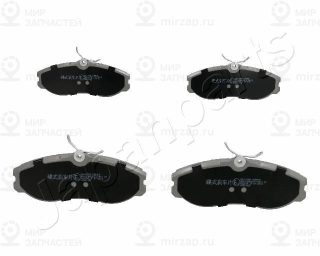 Комплект тормозных колодок (дисковый тормоз) JAPANPARTS PA017AF