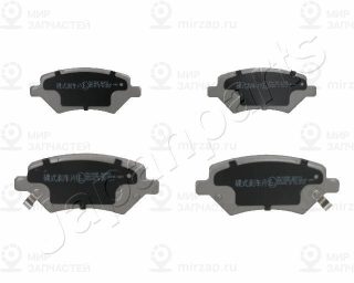 Комплект тормозных колодок (дисковый тормоз) JAPANPARTS PA022AF