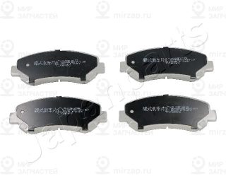 Комплект тормозных колодок (дисковый тормоз) JAPANPARTS PA123AF