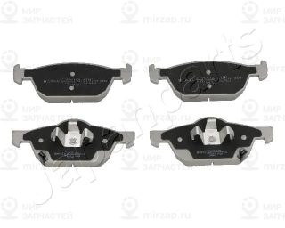 Комплект тормозных колодок (дисковый тормоз) JAPANPARTS PA407AF