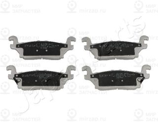 Комплект тормозных колодок (дисковый тормоз) JAPANPARTS PP003AF
