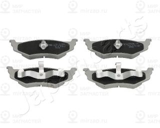 Комплект тормозных колодок (дисковый тормоз) JAPANPARTS PP016AF