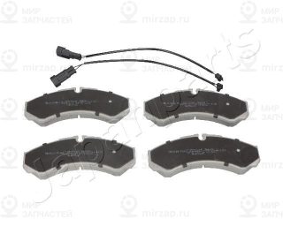 Комплект тормозных колодок (дисковый тормоз) JAPANPARTS PP100AF