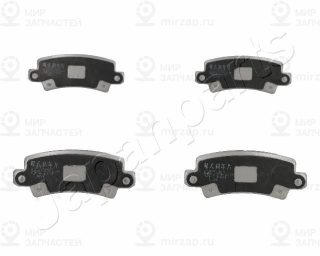 Комплект тормозных колодок (дисковый тормоз) JAPANPARTS PP257AF