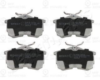 Комплект тормозных колодок (дисковый тормоз) JAPANPARTS PP407AF